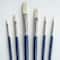 Silver Brush Limited Bristlon Flat Brushes, Set of 6